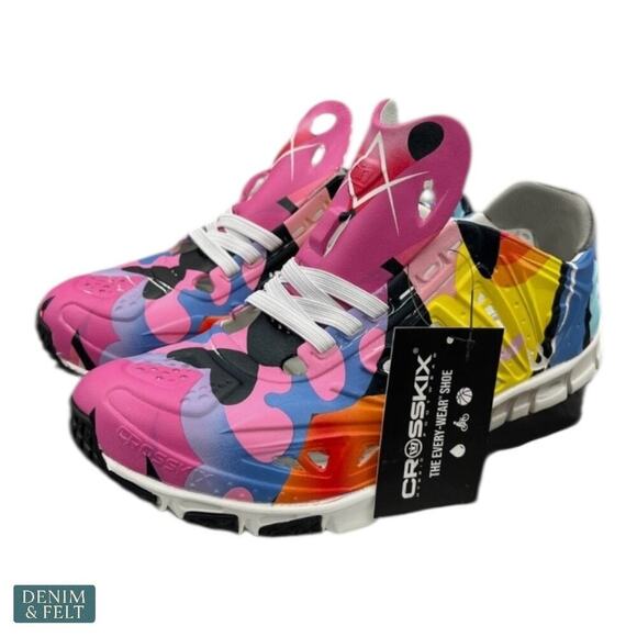 Crosskix Graffiti C APX  Hybrid Water Shoe Colorful Limited Ed. Slip Resistant - Picture 7 of 15